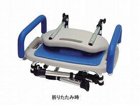 【法人様限定】シャワーチェア 折りたたみ 介護 折りたたみ式シャワーチェア 座面角型タイプ FY9991 アクションジャパン シャワー椅子 入浴用品 お風呂用いす 入浴用椅子 バスチェア 介護用品 風呂 (代引き不可)
