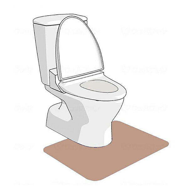 ゼオシーター 洋式トイレ用 シンエイテクノ (ポータブルトイレ用 防臭 すべり止め マット) 介護用品