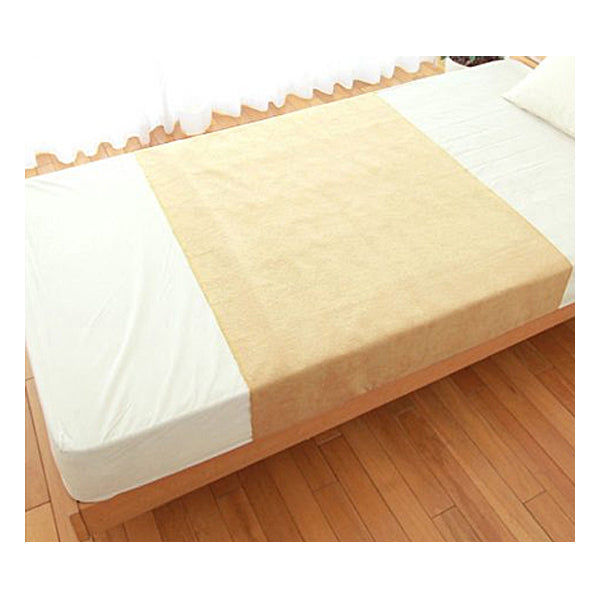 防水シーツ 介護 大人 おねしょ デイエール 抗菌防水シーツ ベージュ 145×90cm 93755 オカ (ベッド 介護 寝装具 防水シーツ ハーフサイズ) 介護用品