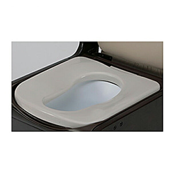 (代引き不可) ポータブルトイレ 座楽用 便座 長穴プラスチック便座 PN-L3020136P パナソニック エイジフリー 介護用品