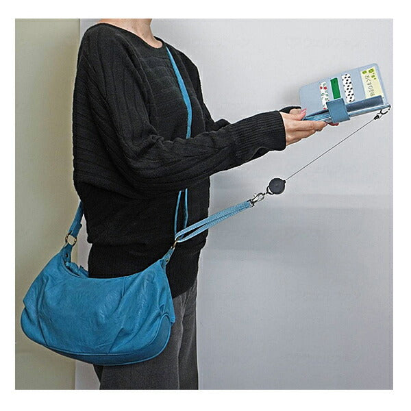 通院手帳小銭入れ&リールストラップ付 FIN-981 ファイン 介護 便利用品 日常生活 介護用品