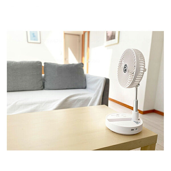 EXELUX コードレス静音サーキュレーター扇風機 25cm PAN-EC10-GY PAN-EC10-WH メテックス 介護 サーキュレーター 扇風機 日常生活 便利 介護用品