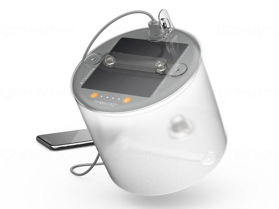 ソーラーライト エムパワード ベース MPOWERD BASE アウトドア 停電 防災用品 避難グッズ