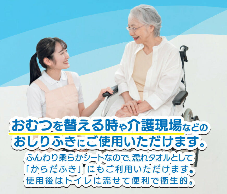 【施設・法人様限定】1ケース おしりふき 流せる 介護 フジ流せるウェットおしりふき72枚(蓋付)30個 20310 大人用おしりふき 介護用おしりふき (代引き不可)