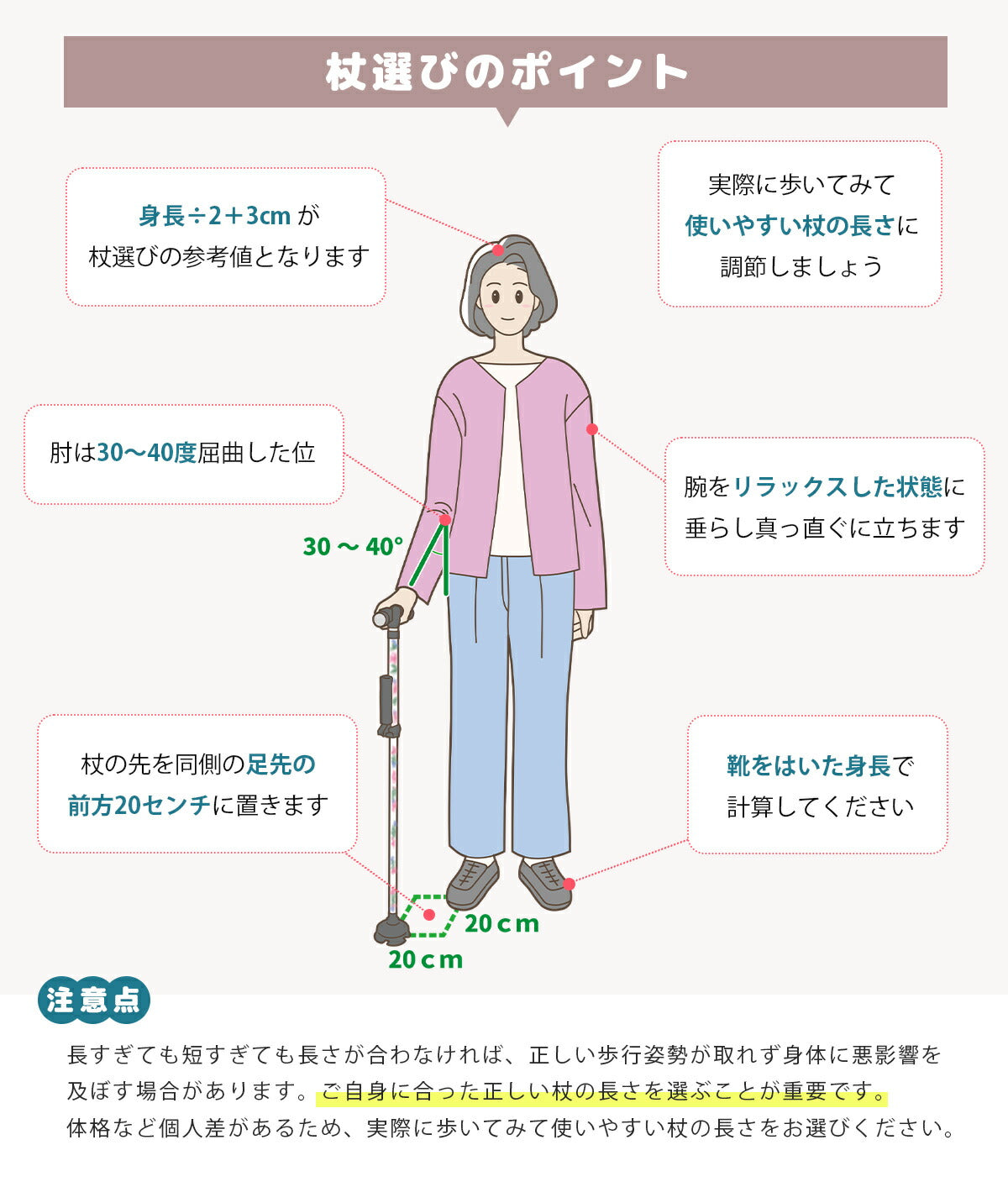 杖 介護 4点杖 軽量 ラクステッキ ライト 標準サイズ ステッキ つえ 伸縮 自立 おしゃれ おしゃれ杖 高齢者