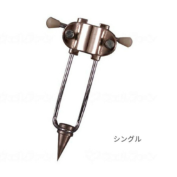 杖用品 アイスケーン シングル 972 クラウン 971 適応杖径1.7〜2.2cm 瀬川商店 (凍結した路面での滑り止め) 介護用品