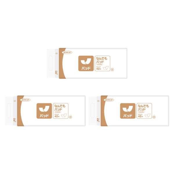 1ケース テンダー なんでもパッド ANP42(N)42枚×3袋 王子ネピア 尿とりパッド 吸水パッド 尿漏れパット 尿取りパッド 尿漏れパッド