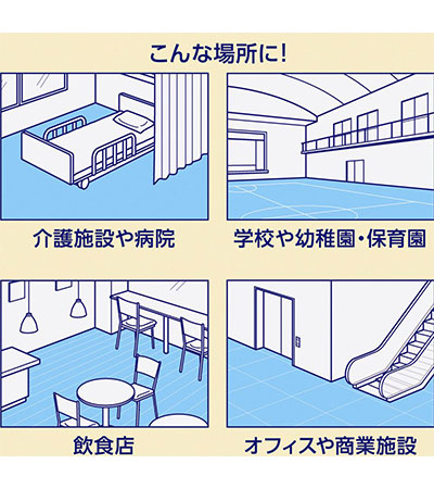 クイックルワイパー ワイド 立体吸着ドライシート 業務用 029409 50枚入 花王 床 介護用品 介護施設
