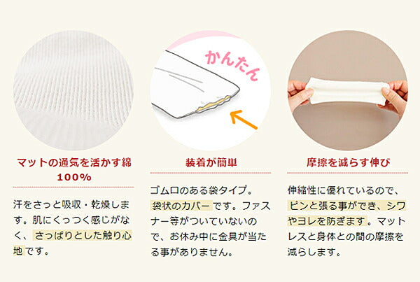 (代引き不可) ハッピーそよかぜ1/3 専用カバー(シーツ)9130 91cm幅用 ホワイト ハッピーおがわ 介護用品