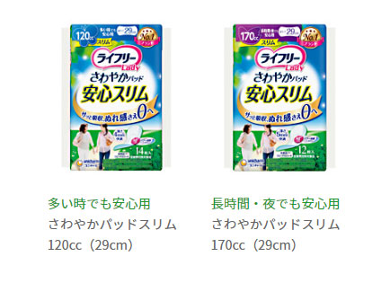 ライフリー さわやかパッドスリム 多い時でも安心用 50501→51516 14枚 ユニ・チャーム (尿モレ 尿ケアシート 女性用) 介護用品