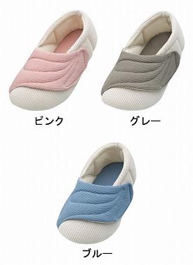 介護シューズ あゆみ レディース メンズ おしゃれ 徳武産業 ワイドベルト ワッフル 2229 片足販売 (介護靴 室内履き あゆみシューズ リハビリ) 介護用品 父の日 母の日 敬老の日 プレゼント