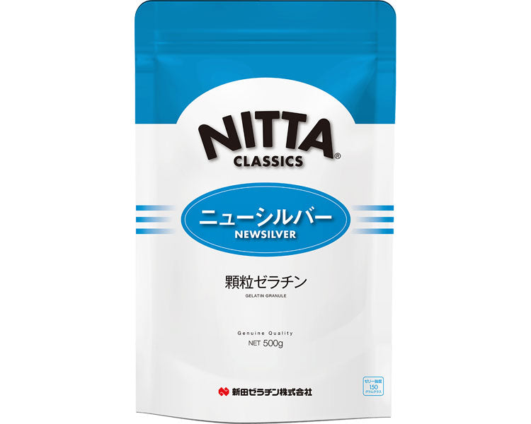 国産 ゼラチン 顆粒 ニューシルバー 123 500g 新田ゼラチン 顆粒タイプ 介護食 介護食品