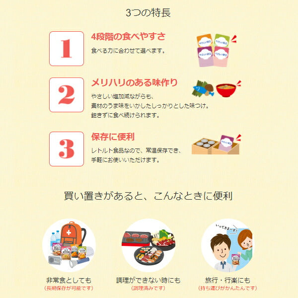 介護食 レトルト やわらか食 キューピー やさしい献立 12種×各1個 区分4 セット ペースト食 ミキサー食 ムース ミキサー食 柔らかい 高齢者 ペースト おかず