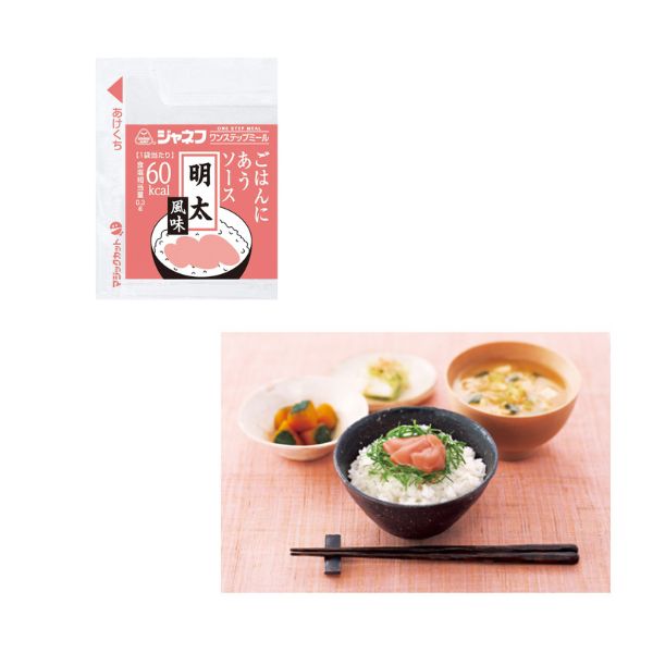 介護食品 ごはんのお供 ジャネフ ごはんにあうソース 10g×40袋 キューピー 介護食 小袋 ご飯のお供 お試し ご飯 おかゆ 料理アレンジ 高齢者 老人 介護用品 病院 入院 病院食 おかず