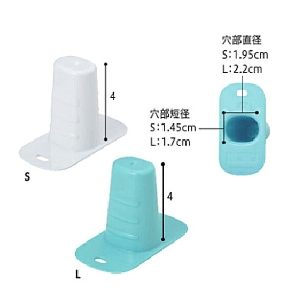 口腔ケア 開口グッズ 介護 開口器 指ガード デンタルブロック Sサイズ Lサイズ オーラル ケア 介護 介護用品