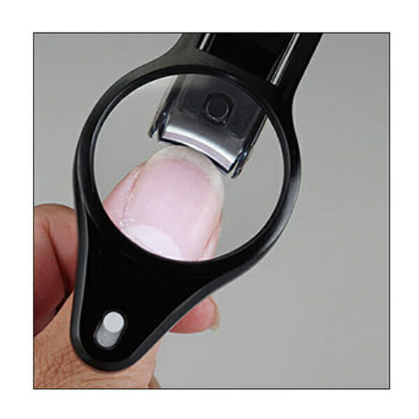 関孫六 LEDルーペ付きツメキリ HC1837 貝印 介護 爪切り つめきり 日常生活 便利 介護用品