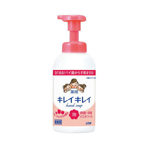 ハンドソープ 薬用 泡タイプ 業務用 キレイキレイ薬用泡ハンドソープ 550mL フルーツミックスの香り ライオンハイジーン 手指 殺菌 消毒 介護 介護用品