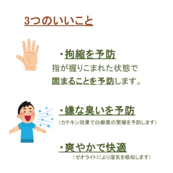 介護用品 手 拘縮 にぎにぎ 使い捨て ディスポにぎって 6個入 サンケイ 指 褥瘡予防