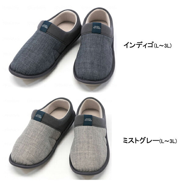 介護シューズ 室内 あゆみ レディース メンズ おしゃれ 徳武産業 SUTTO FIT(スットフィット)2246 (介護 ルームシューズ 室内用 あゆみシリーズ スリッポン) 介護用品 父の日 母の日 敬老の日 プレゼント