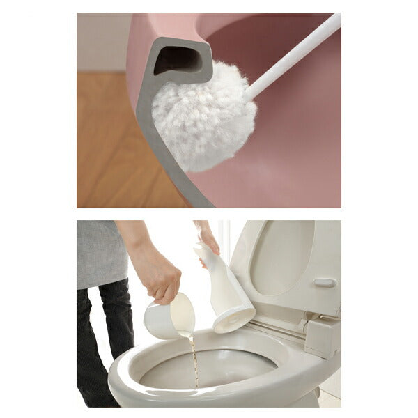 びっくりトイレクリーナー ケース付 BL-93 サンコー 介護 掃除用品 トイレ 介護用品