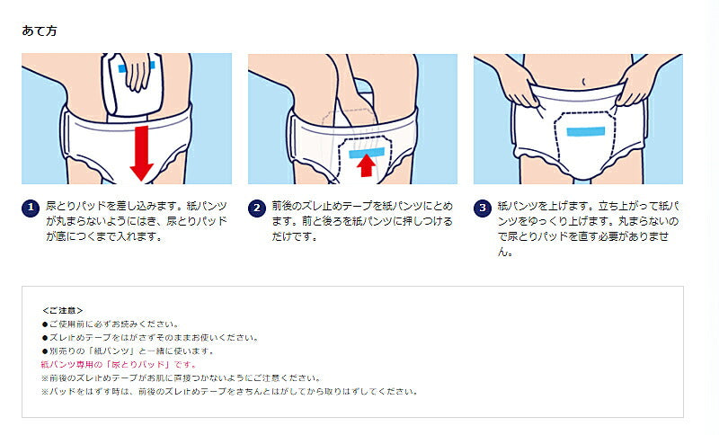 (1ケース) ライフリー ズレずに安心 紙パンツ専用尿とりパッド 6回吸収 54395 1ケース (20枚×3袋) ユニ・チャーム (介護 尿とりパッド 男女兼用) 介護用品
