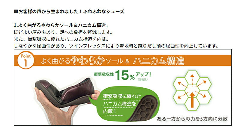【訳アリ品につき特価】介護シューズ 外履き レディース おしゃれ 快歩主義 L158 シャンパン24.0cm 介護 靴 女性用 パンプス 屋外用 介護用品 プレゼント (代引き不可)