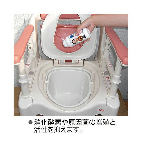 ブルードット ポータブルトイレ用消臭剤 BDCK-200 200g 宮崎ヒューマンサービス 消臭剤 トイレ用 介護 介護用品