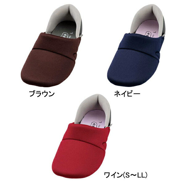 かかとスポッと 2239 片足販売 徳武産業 (介護 用 ルームシューズ 室内履き あゆみシューズ) 介護用品