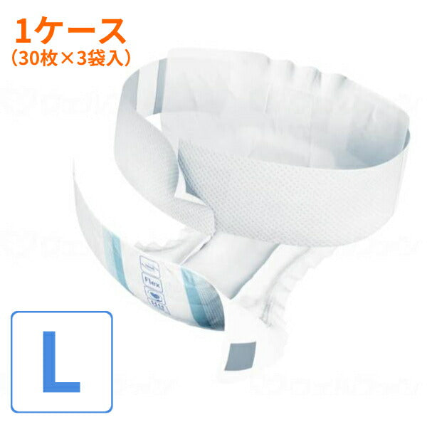 (1ケース) 大人用オムツ TENA フレックス プラス L 7723333 1ケース(30枚×3袋入) ユニ・チャーム メンリッケ 介護用品