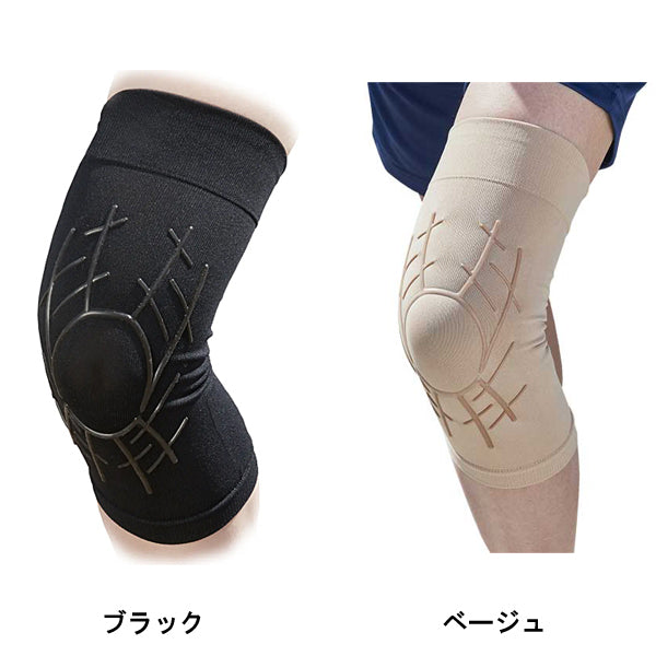 タフシロン 人工筋肉膝サポーター ネクスト 1枚入 M L タナック (弾性 シリコン ずれ落ち防止 メッシュ加工 通気性 日本製 薄手) 介護用品