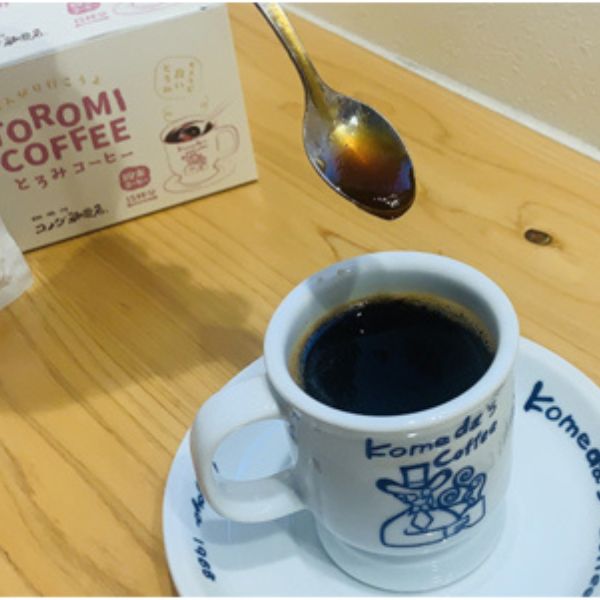 とろみ飲料 介護 コメダ珈琲店とろみコーヒー 6.3g×15袋 AS41002K アライドコーヒーロースターズ 介護食 ドリンク 介護食品 誤嚥性肺炎予防 高齢者 嚥下ドリンク トロミ飲料