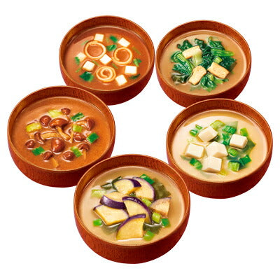 アマノフーズ 減塩いつものおみそ汁 5種セット10食入 アサヒグループ食品 介護食 やわらか食 高齢者 一人暮らし ギフト プレゼント 敬老の日