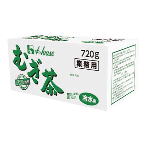 業務用むぎ茶(冷水用)90904 720g ハウスギャバン (水分補給 介護食 飲料) 介護用品