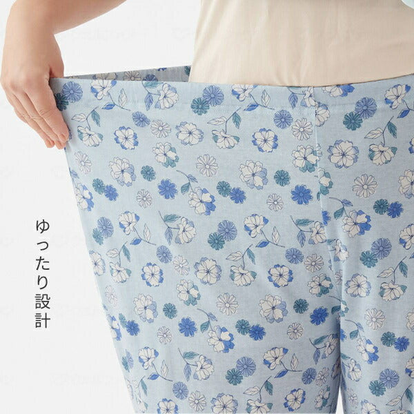 寝巻き 婦人 綿100%着替え楽らくゆったりパジャマ セルヴァン (ねまき 介護服 女性用 部屋着) 介護用品