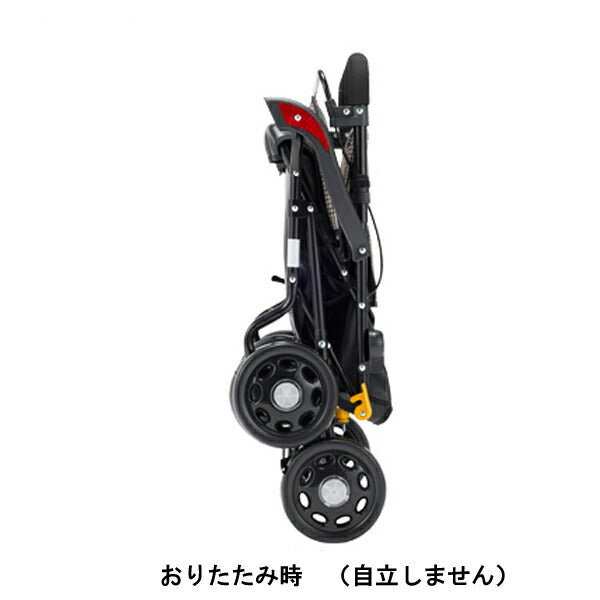 シルバーカー 折りたたみ 座れる ワイドブル NOB-42KC NOB-42DB マキテック ボックスタイプ 介護 介護用品