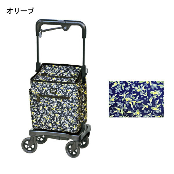 ショッピングカート おしゃれ ウォーキングカート アイカートフリーG No.839 右手用 須恵廣工業 お出かけ 買い物 介護用品 人気 送料無料 高齢者 ギフト