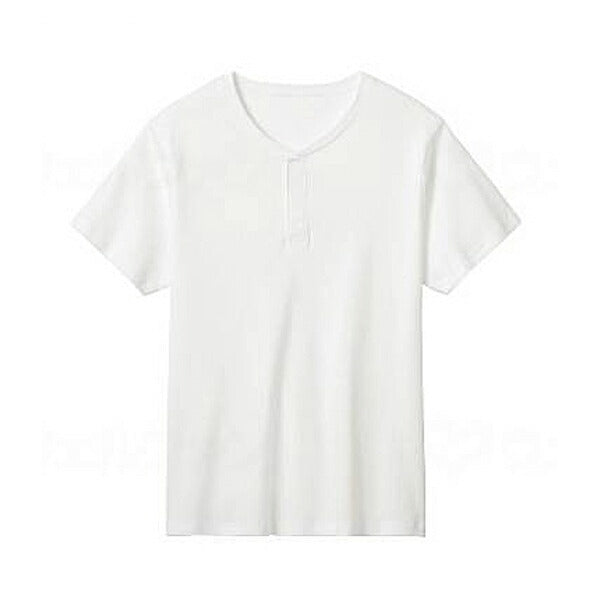 快適工房 紳士半袖ワンタッチシャツ KQA013 グンゼ 介護 衣類 肌着 半袖 男性用 介護用品