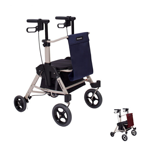 介護 歩行器 シルバーカー くらしサポート歩行車スムーディ 買い物用 カウサポスリム PN-L70102 パナソニック エイジフリー お買い物 ショッピング 歩行器 歩行補助 折りたたみ シルバー カー 介護用品
