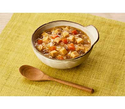 介護食 レトルト やわらか食 まんぷく日和 すき焼き 100g アサヒグループ食品 ムース食 ミキサー食 歯ぐきでつぶせる 区分2 介護食品 おかず