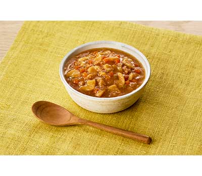 介護食 レトルト やわらか食 まんぷく日和 鶏肉の和風煮 100g アサヒグループ食品 ムース食 ミキサー食 舌でつぶせる 区分3 介護食品 おかず 嚥下食