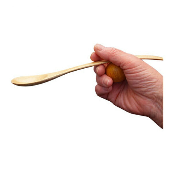 【訳アリ品につき特価】箸ぞうくん Saji(さじ)SJ-32 小 赤色玉 ウインド (介護 食器 スプーン) 介護用品