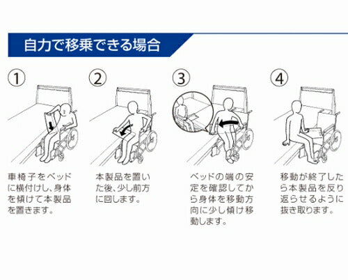 (代引き不可)パシフィックサプライ エタックEボードL スライディングボード(旧 モーリフトボード エタックボードL)介護用品