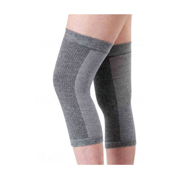 備長炭メッシュひざサポーター(2枚組) フリーサイズ グレー 4931 ビビエルボ 介護用品