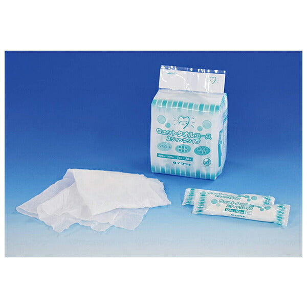 ウェットタオルエース 007-70213 30本入 イワツキ (介護 おしりふき 清拭) 介護用品
