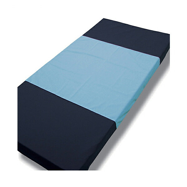 防水シーツ 介護 大人 おねしょ シングル じょうぶなデニム防水シーツ HM-40 175×90cm ハシノメディカル (ベッド 寝具 防水 部分 シーツ) 介護用品