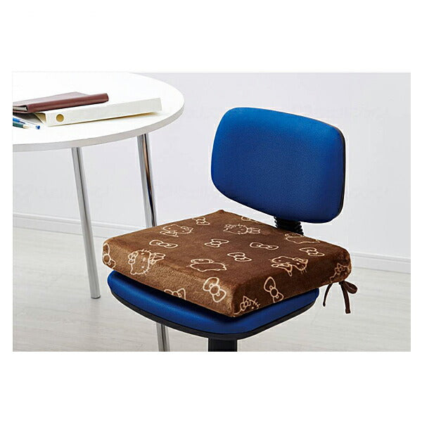 車椅子用クッション 褥瘡 夢ごこちクッション ハローキティ 10104 ウェルファン 介護 低反発 クッション 介護用品 車いす用クッション かわいい 褥瘡防止 車いす 車椅子