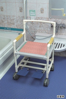 バイオクッションP(2×1m) 厚さ7mmタイプ(お風呂用 入浴 すべり止めマット 洗い場専用) 介護用品【532P16Jul16】