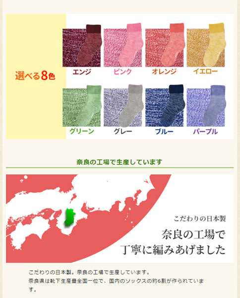 (代引き不可)ハッピーおがわ ハッピーソックス (すべり止めなし) 9022 (靴下 厚手) 介護用品【532P16Jul16】