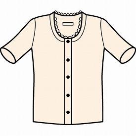 ワンタッチ肌着前開き半袖 紳士用 CH-1 LL 神戸生絲 (夏用 介護 肌着 男性用 綿100%) 介護用品