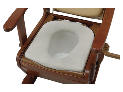 安寿 K型便座カバー 591-021 2枚入 アロン化成 (介護 ポータブルトイレ) 介護用品